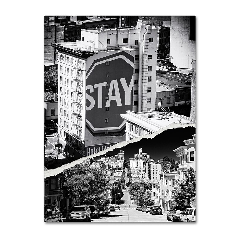 Trademark Fine Art ''Staying in San Francisco'' by Philippe Hugonnard 18" x 24" Canvas Art (PH0133-C1824GG) image 1