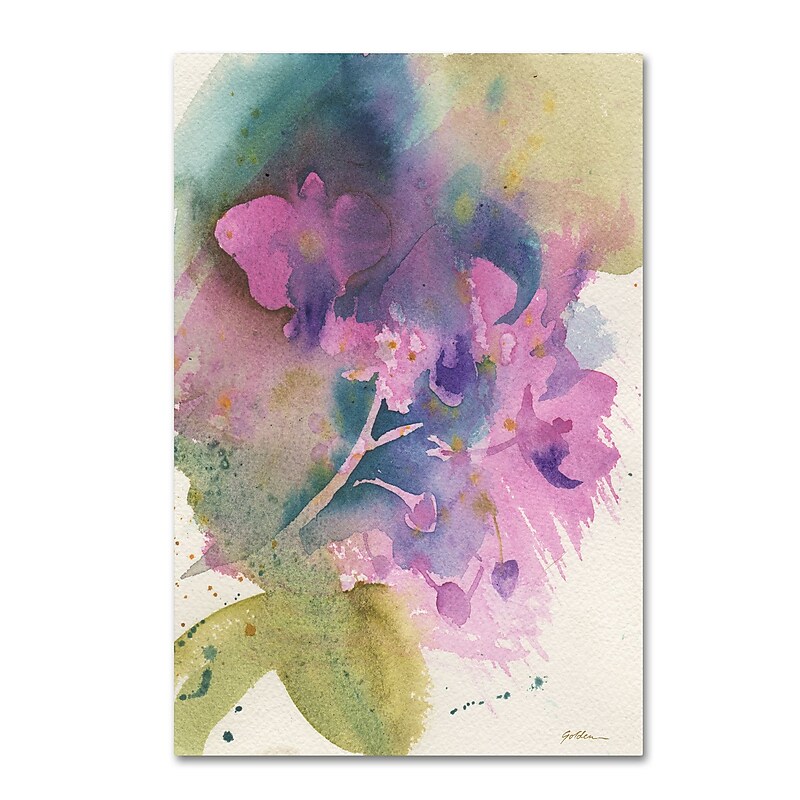 Trademark Fine Art ''Orchid Dream'' by Sheila Golden 22" x 32" Canvas Art (SG5738-C2232GG) image 1