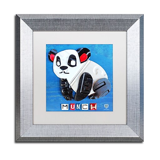 Trademark Fine Art ''Munch the Panda'' by Design Turnpike 11