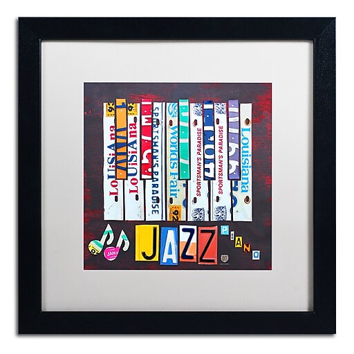 Trademark Fine Art ''Jazz Piano'' by Design Turnpike 16