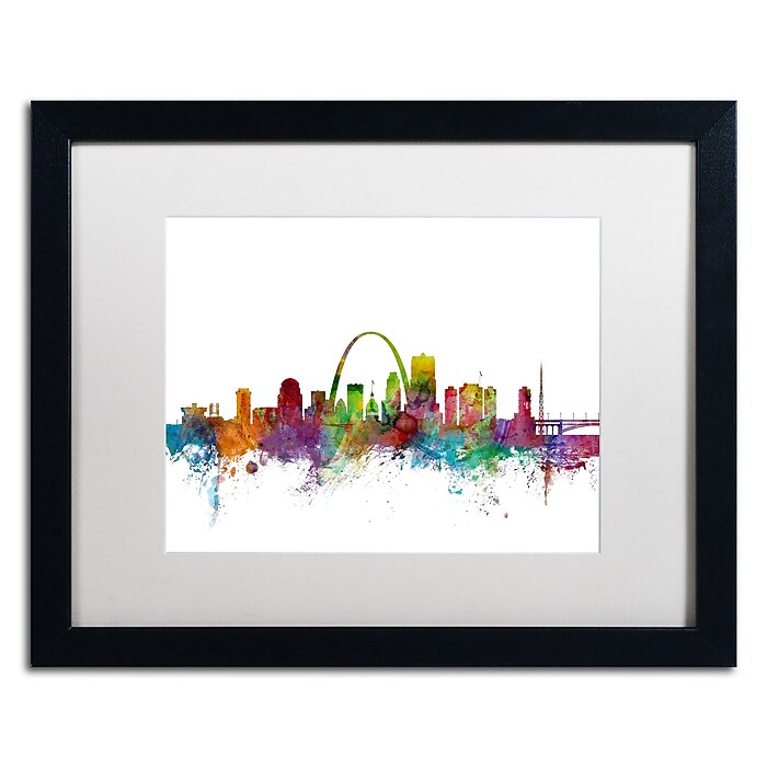 Trademark Fine Art ''St. Louis Missouri Skyline'' by Michael