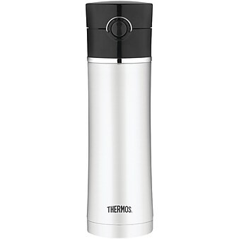 Thermos Sipp Direct Drink Bottle, Black, 16 Oz.