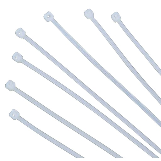 Tripp Lite 7.5 Inch Nylon Cable Ties Cable Management, Cable tie Staples