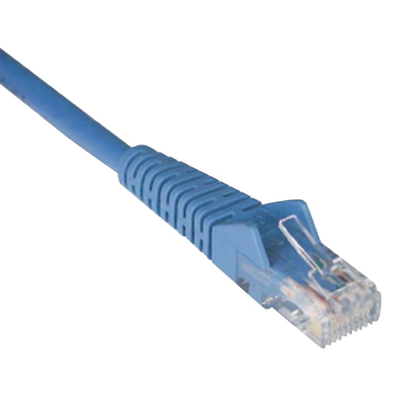Tripp Lite 50' Cat6 Gigabit Snagless Molded Patch Cable, RJ45, M/M, Blue (N201-050-BL) image 1