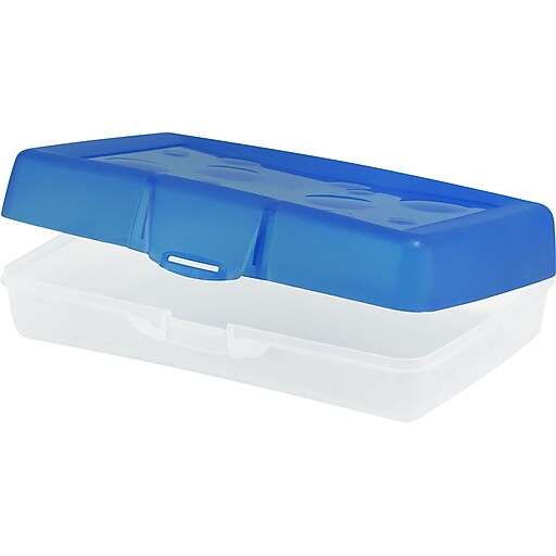 Storex Pencil Box, Assorted, 12/CT (STX61623U12C) Staples