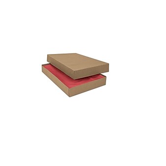 Bags & Bows® 15" x 9 1/2" x 2" Two-Piece Apparel Boxes, 100/Pack (51-150902C-8)