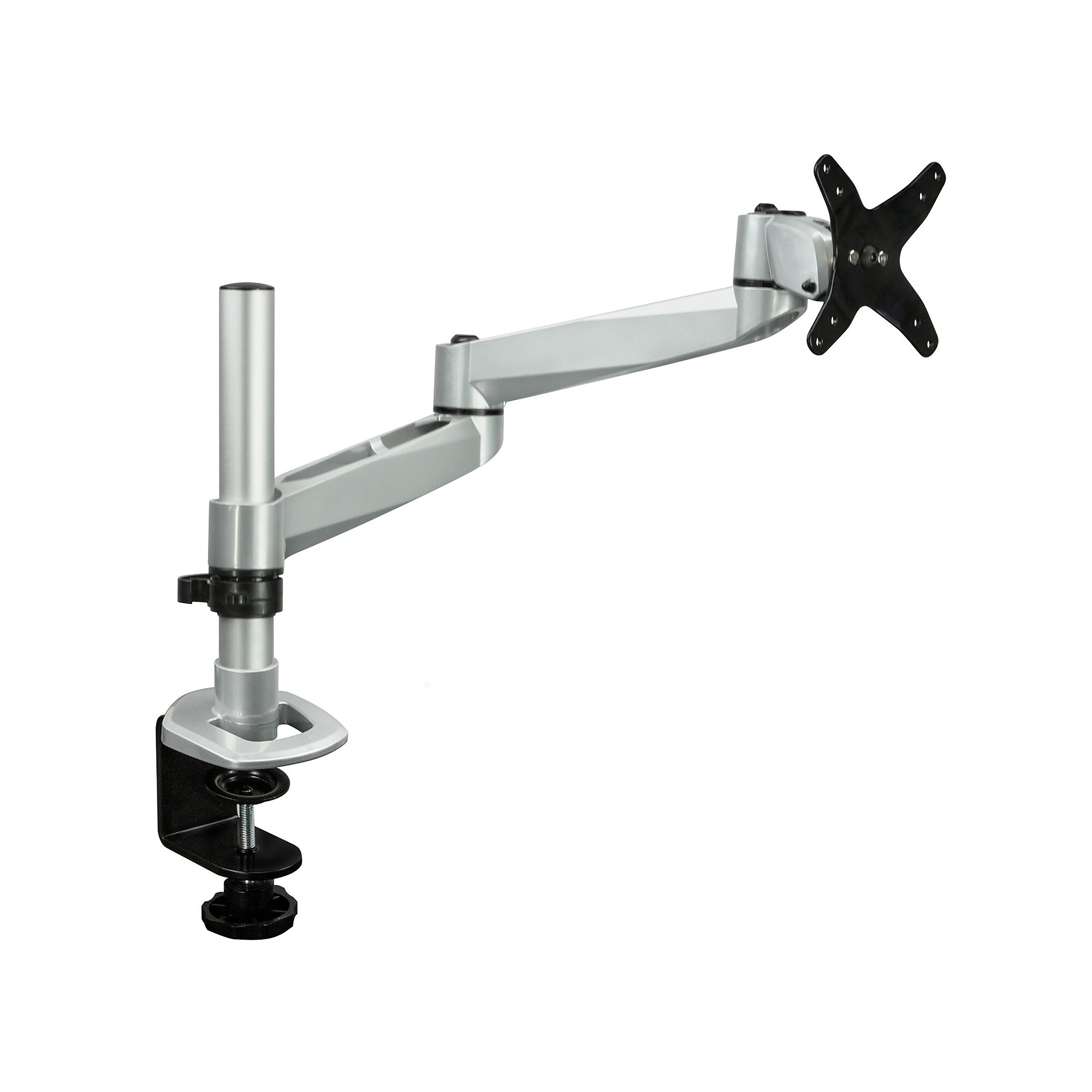 Mount-It! Modular Monitor Mounts Adjustable Mount, Up to 30″ Monitor, Gray/Silver (MI-33116) Sansujyuku sansujyuku.com