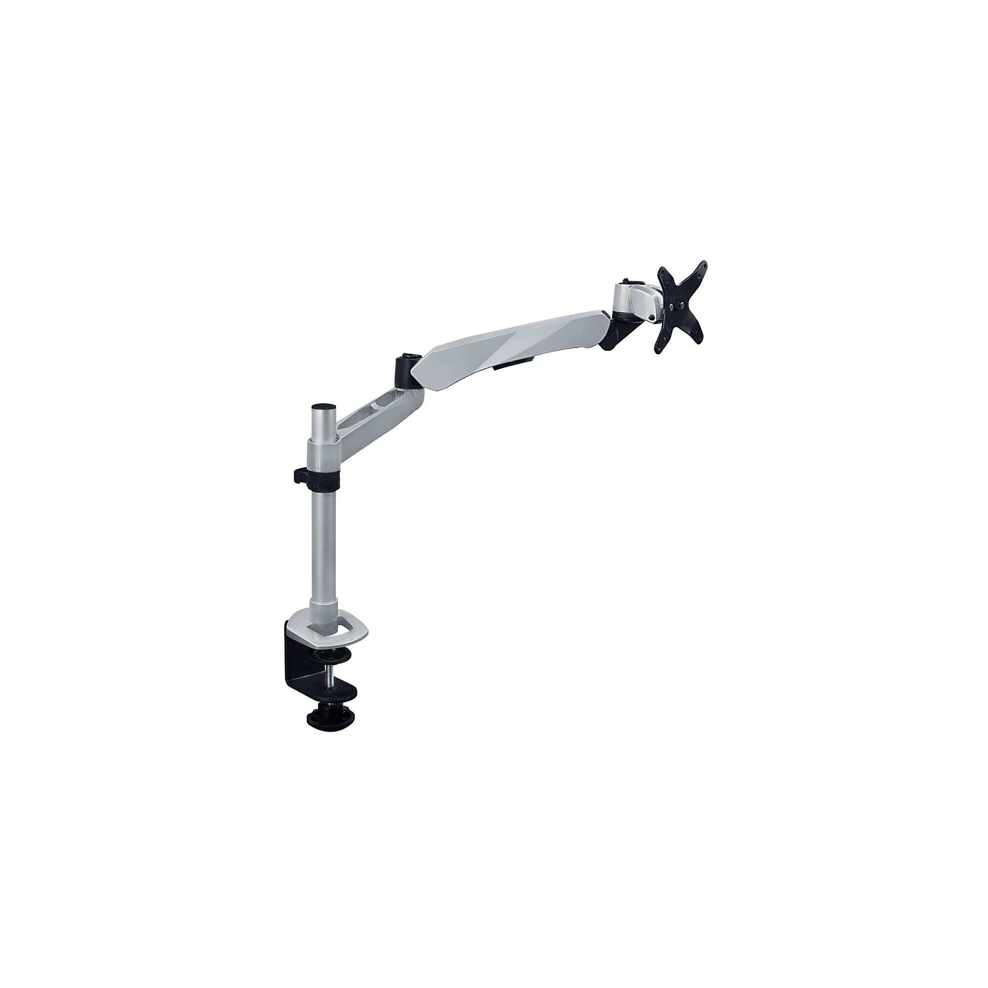 Mount-It! Modular Monitor Mounts Adjustable Desk Mount with Gas Spring Arm, Up to 30″ Monitor, Gray/Silver (MI-35116) Sansujyuku sansujyuku.com