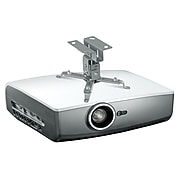 Mount-It! Projector Ceiling Mount for Epson, Optoma, Benq, ViewSonic LCD/DLP Projectors, Silver (MI-605)