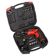 Stalwart 45 Piece 3.6v LED Rechargeable Pivoting Cordless Screwdriver Set (M550011)