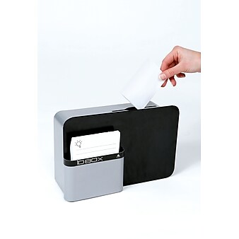 ALBA Ideabox Suggestion Box, Metal, Black (IDBOX)
