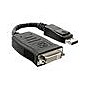 4XEM™ 9" Dual Link DisplayPort To DVI-I Male/Female Adapter Cable, Black~#|#~m003537531_sc7