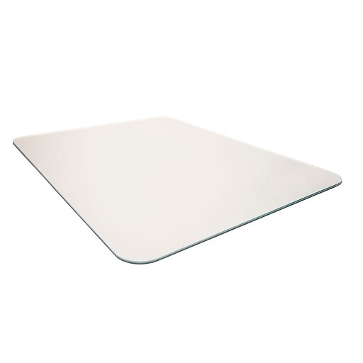 Shop Staples For Floortex Glaciermat 53 X40 Glass Chair Mat For