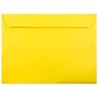 JAM Paper Booklet Envelope, 9" x 12", Yellow, 250/Box (5156775H)~#|#~m003548831_sc7