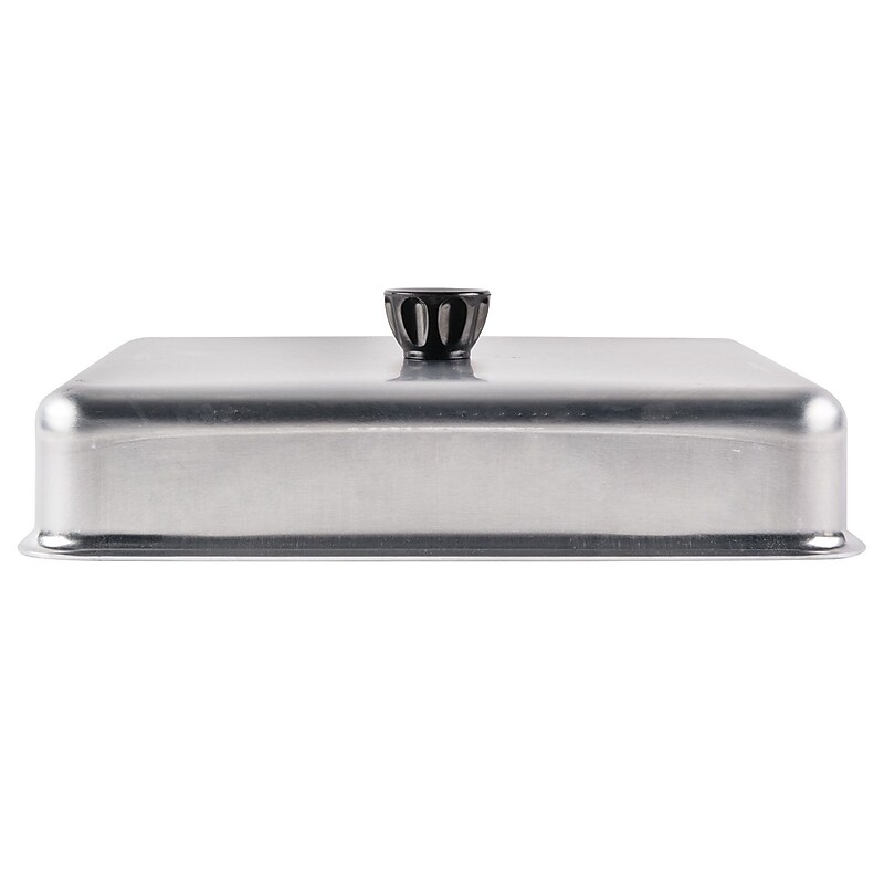 American Metalcraft BASQ1020 10'' Stainless Steel Square Basting Cover image 1