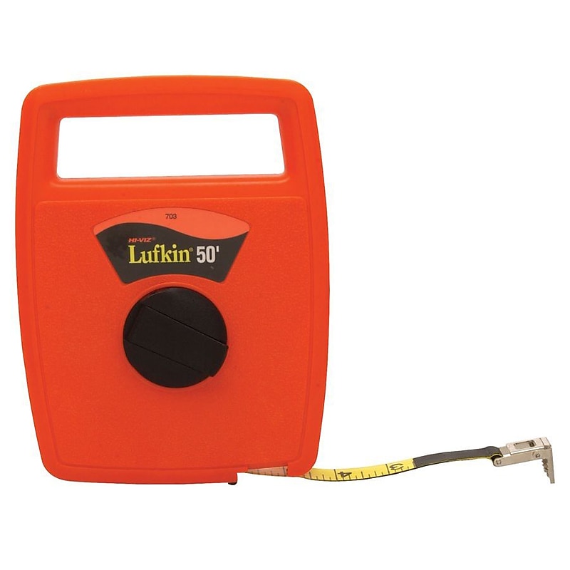Lufkin® Hi-Viz® Linear Measuring Tape, 100ft Blade image 1