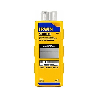 Irwin® Straight-Line® Chalk Refill, White, 8 oz.