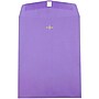 JAM Paper Open End Clasp Catalog Envelope, 9" x 12", Violet, 100/Box (900906767)~#|#~m003550703_sc7