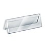 Azar Displays Nameplate Sign Holder, 11" W x 3" H, Clear, 10/Pack (192806)~#|#~m003550925_sc7