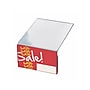 Azar Sign Holder, 5.5" x 3.5", Horizontal, Clear Acrylic, 10/Pack (142701)~#|#~m003550938_sc7