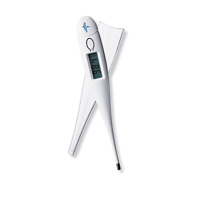Medline Standard Digital Oral Dual Scale Thermometers, Latex-free image 1