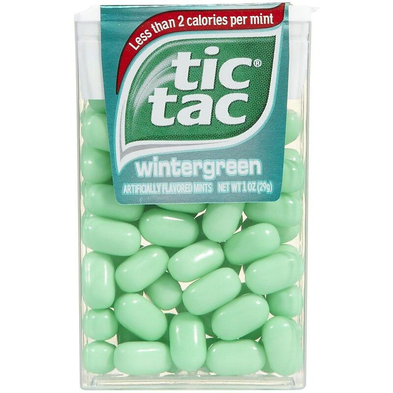 Tic Tac Wintergreen Mints, 2 oz., 60 Pieces/Pack, 12/Box (241-00012) image 1