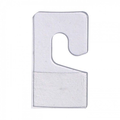 NAHANCO Pressure Sensitive Package Hangers, 100/Pack, 100/Pack Staples