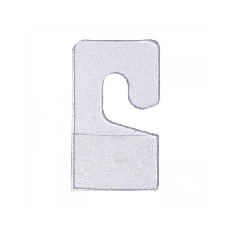 NAHANCO Pressure Sensitive Package Hangers, 100/Pack, 100/Pack