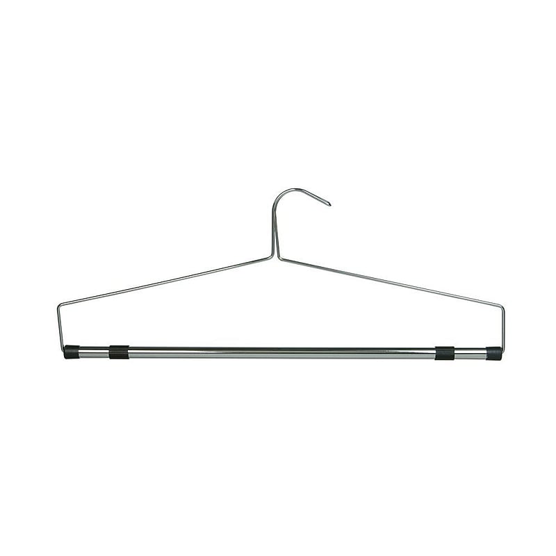 Nahanco 22" Bedspread and Drapery Hanger, Chrome, 12/Pack (SBD22) image 1