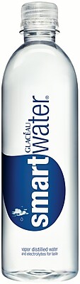 Glaceau Smartwater®, 20 oz., 24 Bottles/Pack | Staples®