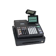 Casio Electronic Cash Registers, Single Tape Thermal Unit with 10-line LCD Operator/2-Line Customer Displays