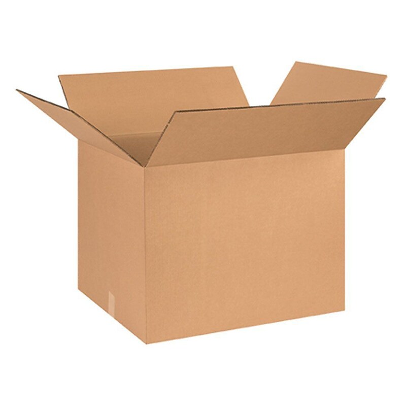 26" x 20" x 20" Heavy Duty Shipping Boxes, 10/Bundle (HD262020DW) image 1