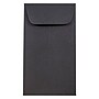 JAM Paper #6 Coin Business Envelopes, 3.375 x 6, Black, 25/Pack (356730564)~#|#~m003562856_sc7