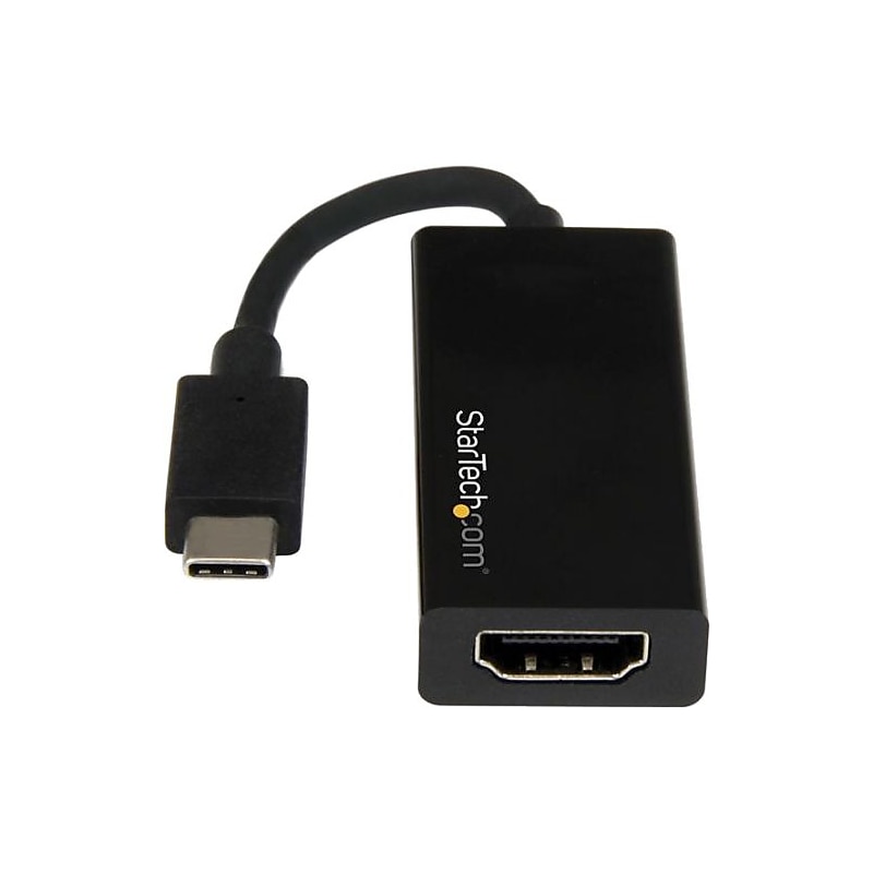 StarTech.com® CDP2HD USB-C to HDMI Adapter, Black image 1
