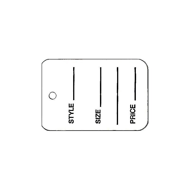 Nahanco 1 7/8" Suggested Retail Price Tag, White, 1000/Carton (T5S) image 1
