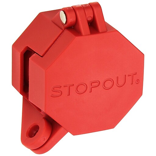 Accuform Signs® STOPOUT® Trailer Lock Glad Hand Lockout For Trailer