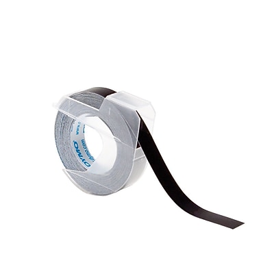 dymo black embossing tape