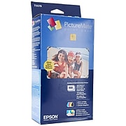 Epson T557 Photo Ink Cartridge with Glossy Paper Print Pack, Standard Yield