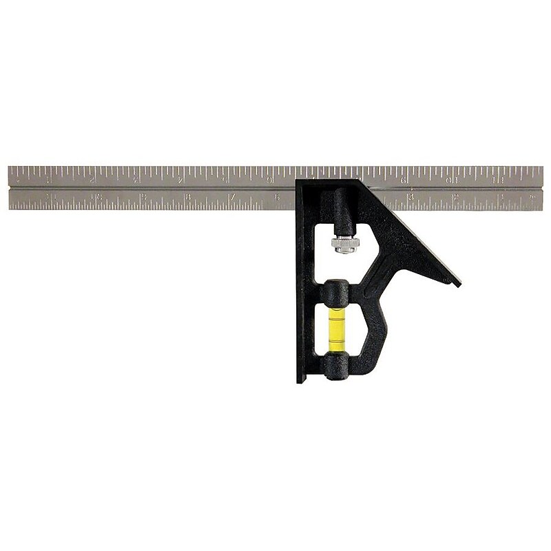 Empire Level Polysteel Combination Square, 12" Blade image 1