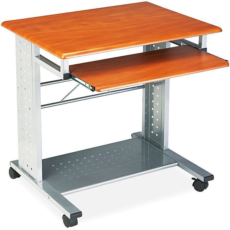 Safco Products Eastwinds Empire Mobile PC Station, Cherry