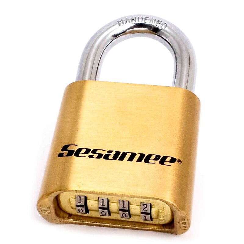 Sesamee® Combination Keyless Padlock With 1" Shackle, 1 Each image 1