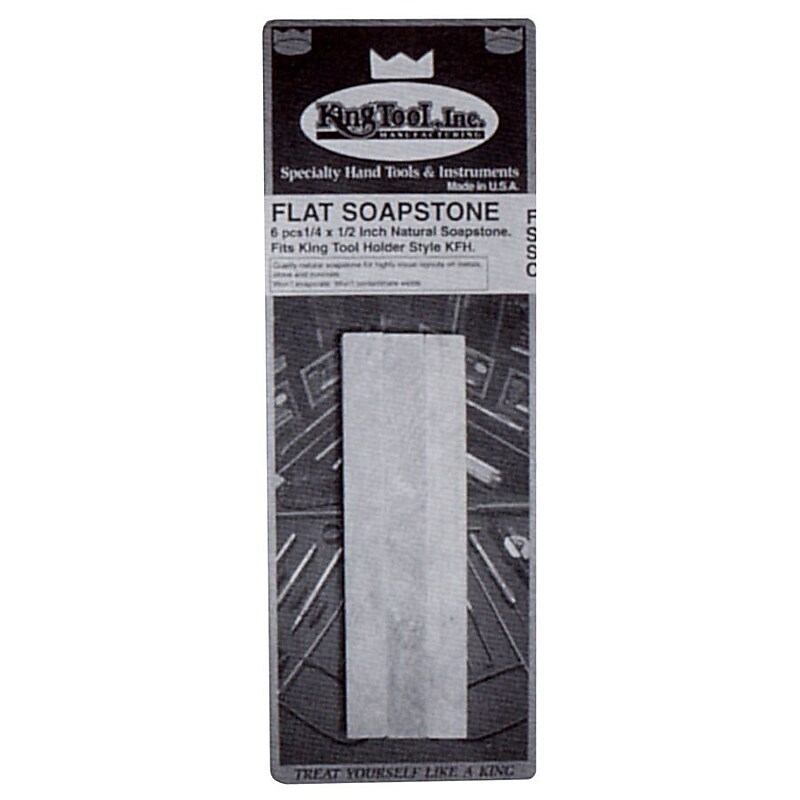 King Tool Soapstones, Flat, 5 X 1/2 in image 1