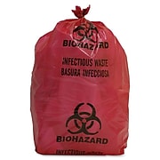 Biomedical Waste Disposal Systems, Infectious Waste Bags, 5-Gallon, 20 Bags/Roll
