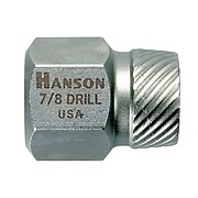 Irwin® Hanson® Multi-Spline Screw Extractors, Hex Type, 1/8"