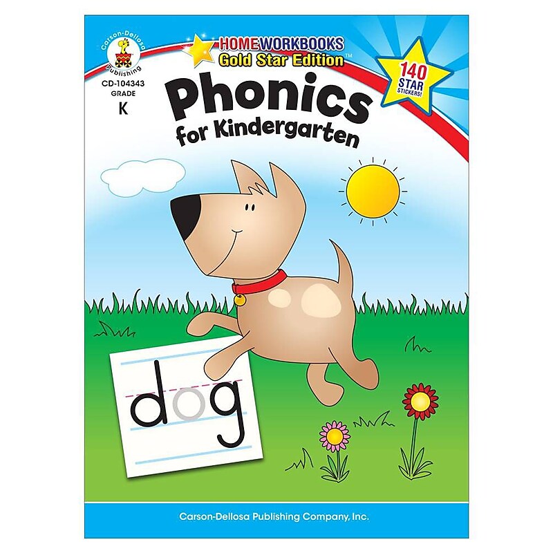 Carson-Dellosa Phonics for Kindergarten Resource Book image 1