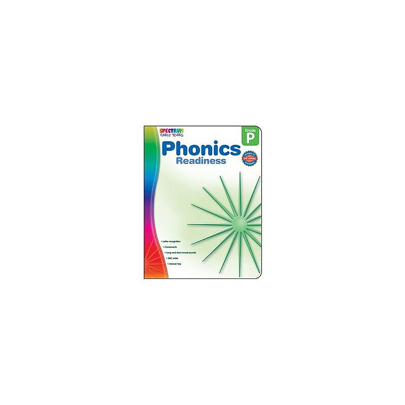 Spectrum Phonics Readiness Workbook image 1