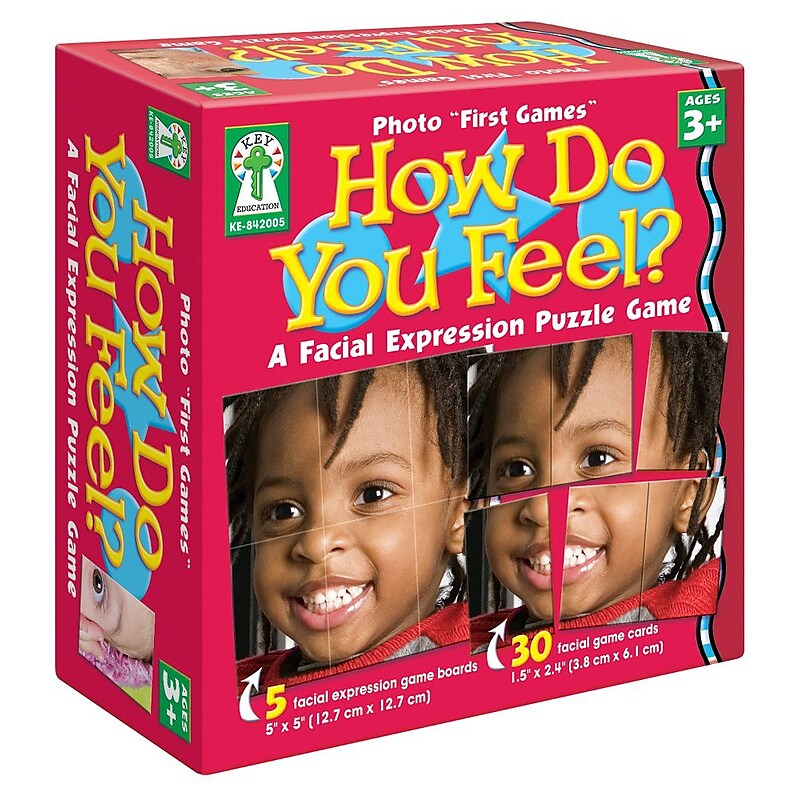 Key Education How Do You Feel? Board Game image 1