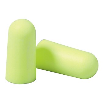3M™ E-A-Rsoft™ Yellow Neons™ Earplugs 312-1250, Uncorded, Poly Bag, 200 Pairs/Case (312-1250)