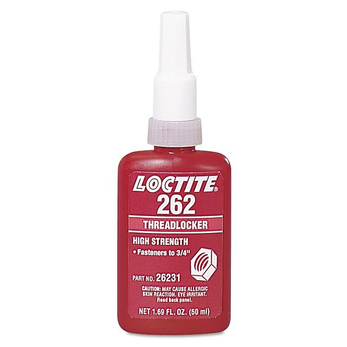 Loctite® 262™ Threadlocker, Medium to High Strength, 50mL (442