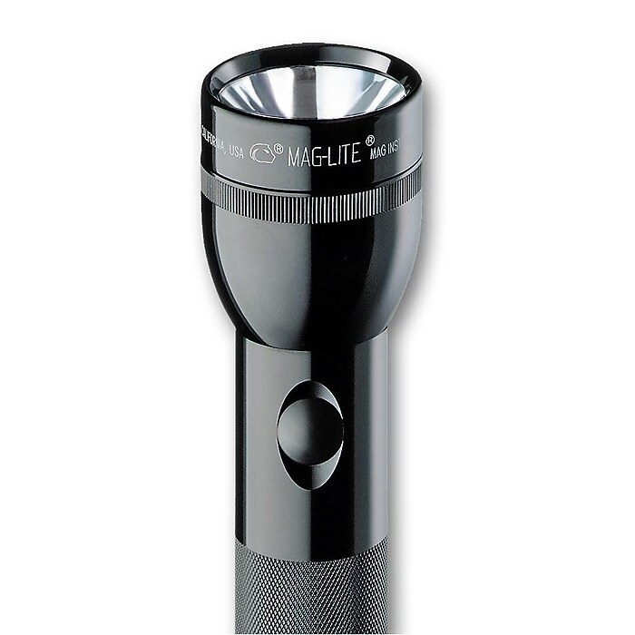 MAG-Lite® 5 7.5VDC D Alkaline Black Aluminum Alloy Standard